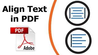 How to align text in pdf using adobe acrobat pro dc