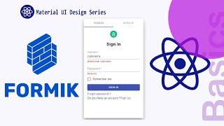 Login Form Validation Using Formik & Yup || Material UI || React