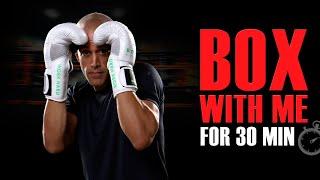 30 Minute Boxing Workout At Home | No Equipment | NateBowerFitness