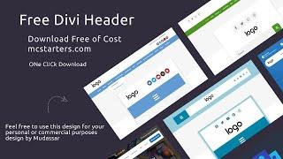 30+ Free Divi Header Layout | How do I Import a Divi header template