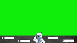 Animated Gaming Overlay | No Watermark | No Copyright | No Text | Green Screen | Panda !