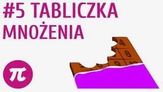 Tabliczka mnożenia #5 [ Działania pamięciowe - mnożenie ]