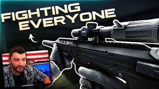 Fighting the ENTIRE SERVER around DORMS - Escape From Tarkov