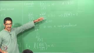Lecture 30 - Further Properties of Noetherian and Artinian Modules and Rings
