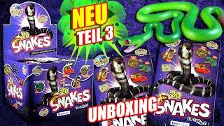 Planet Wow - Snakes / Schlangen - 20 Tüten Display Unboxing - Teil 3 - Sammelfiguren - Blue Ocean ®