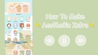 How To Make Free Aesthetic Intro||Easy By Pinterest And Inshot||2021 working 100%||