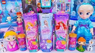 Disney Frozen Toys Collection Unboxing | Disney Frozen Spin Reveal Elsa Doll | Mattel