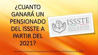 ¿Cuánto ganará un pensionado del ISSSTE a partir del 2021?