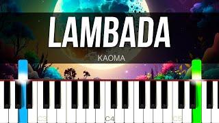 Lambada – Kaoma | PIANO SHEET MUSIC + MIDI 