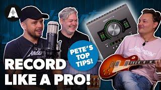 How To Record Guitar - Danish Pete's Top Tips!