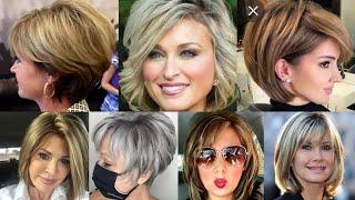 35+Latest Haircuts And Hair Trends For Women Over 50 To Look Younger 2024
