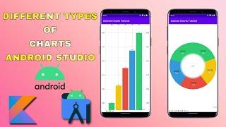 Android Charts | Bar Chart | Pie Chart | Radar Chart | MP Android Chart | Android Studio | Kotlin