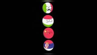 Страны в прошлом часть 2 #countryballs #история #подпишись #лайк