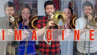 IMAGINE By JOHN LENNON // Pentatonix Version // Trombone Multitrack Cover