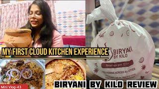 Mini Vlog-43 || Experiencing the first ever Cloud kitchen’s Dum Biryani|Biryani By Kilo | Ariba Khan