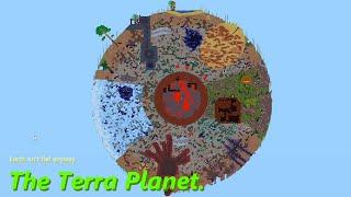 Terraria and the Circular World ─ Surviving in TerraPlanet..?