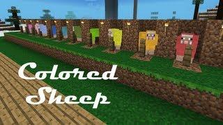 How to Color/Dye Sheep in Minecraft Pocket Edition