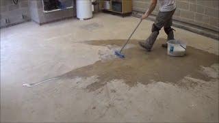 How to seal a concrete garage floor with PVA Part 1