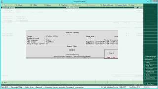 How to enter Purchase entry with GST in Tally.Erp9 6.0 Beta Release