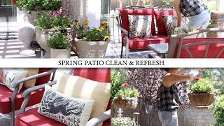 PATIO REFRESH | OUTDOOR CLEANING | GARDENING