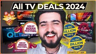 Amazon Great Indian Festival & Flipkart Big Billion Days "  Best TV Deals of 2024! ALL Sizes 