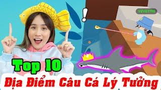 TOP 10 Địa Điểm Câu Cá Nhiều Và Nhanh Nhất Trong Play Together - Vê Vê Official