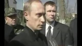 Путин в Чечне. Редкие кадры
