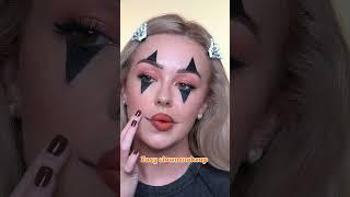 Easy clown makeup!  #makeup #halloweenmakeuplook #halloween2024  #easyhalloweenmakeup