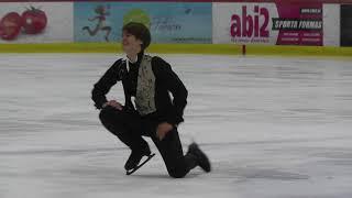 Deniss Vasiljevs, Latvian Championships 2019, after FS - II part