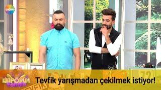 Tevfik yarışmadan çekilmek istiyor!