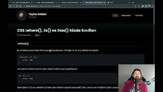 Örneklerle CSS :is(), :where() ve :has() Sözde Sınıfları