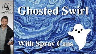 How to paint a ghosted swirl with spray cans