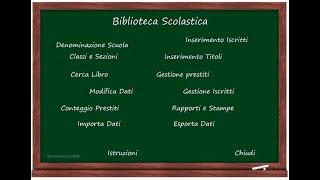 Biblioteca Scolastica 2023 Parte 1 Nuova versione