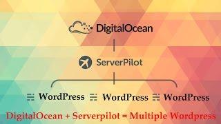 How to create multiple wordpress sites on a single droplet in digitalocean serverpilot