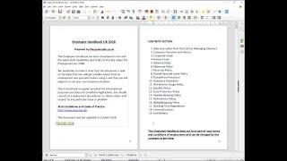 Employee Handbook UK 2018 by thecareercafe.co.uk: https://thecareercafe.co.uk/blog/?p=20016