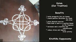 #4 : Kolams - ( Simple, Rangoli, Sikku )