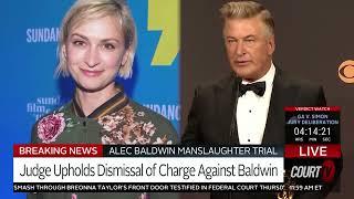 Judge Upholds Dismissal of Charge Against Alec Baldwin