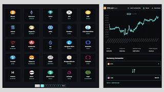 React Cryptocurrency App Tutorial | with Redux Toolkit, Chart.js & CoinGecko API | ReactJs Projects