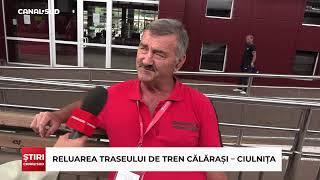 CANAL SUD / RELUAREA TRASEULUI DE TREN CĂLĂRAȘI - CIULNIȚA