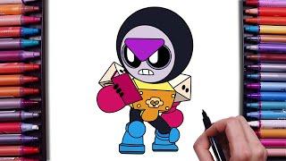 How to Draw Meeple From Brawl Stars | New Epic Brawler | How to Draw Brawl Stars