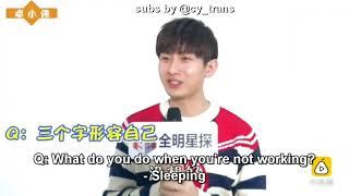 [ENG SUB] Cheng Yi Interview - Cheng Yi talks about his preferences