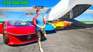 Ich KLAUE 70.000.000$ LUXUS AUTOS in GTA 5 RP!