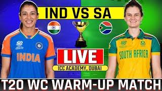 Live India Womens vs South Africa Womens Warm-up Match | Today Live Cricket Match #indwvssaw #T20