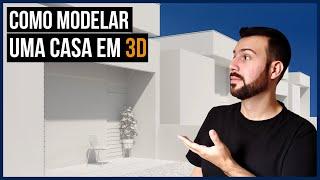 COMO MODELAR UMA CASA COMPLETA DO 0 NO BLENDER | DO INICIO AO FIM | ARCHVIZ