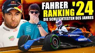 Das große Formel 1 Fahrer-Ranking: Die schlechtesten F1-Piloten 2024! Warum ist Hamilton dabei?