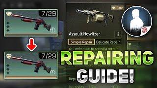 LifeAfter - How to repair guns and armor with Zero Durability and Sturdiness @Doomeris