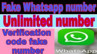 How to create Unlimited fake Whatsapp Number Verification code on fake number Shahzad technical