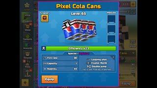 How to jump the highest with pixel cola cans