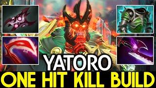 YATORO [Wraith King] One Hit Build with Full Physical Damage Dota 2