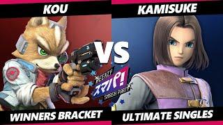 Sumapa 132 - Kou (Fox) Vs. Kamisuke (Hero) Smash Ultimate - SSBU